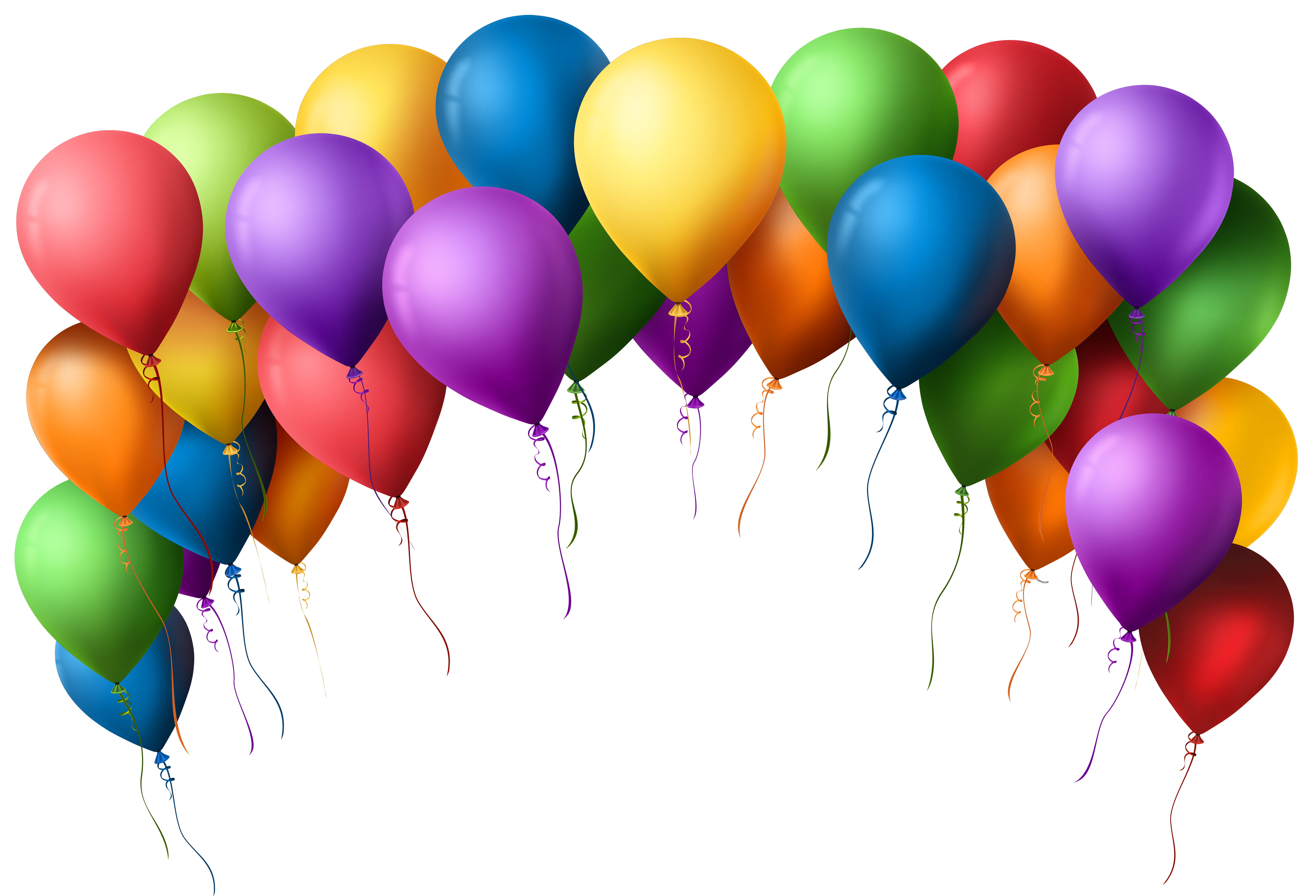 Party Balloons And Confetti Free Download On Clipartmag