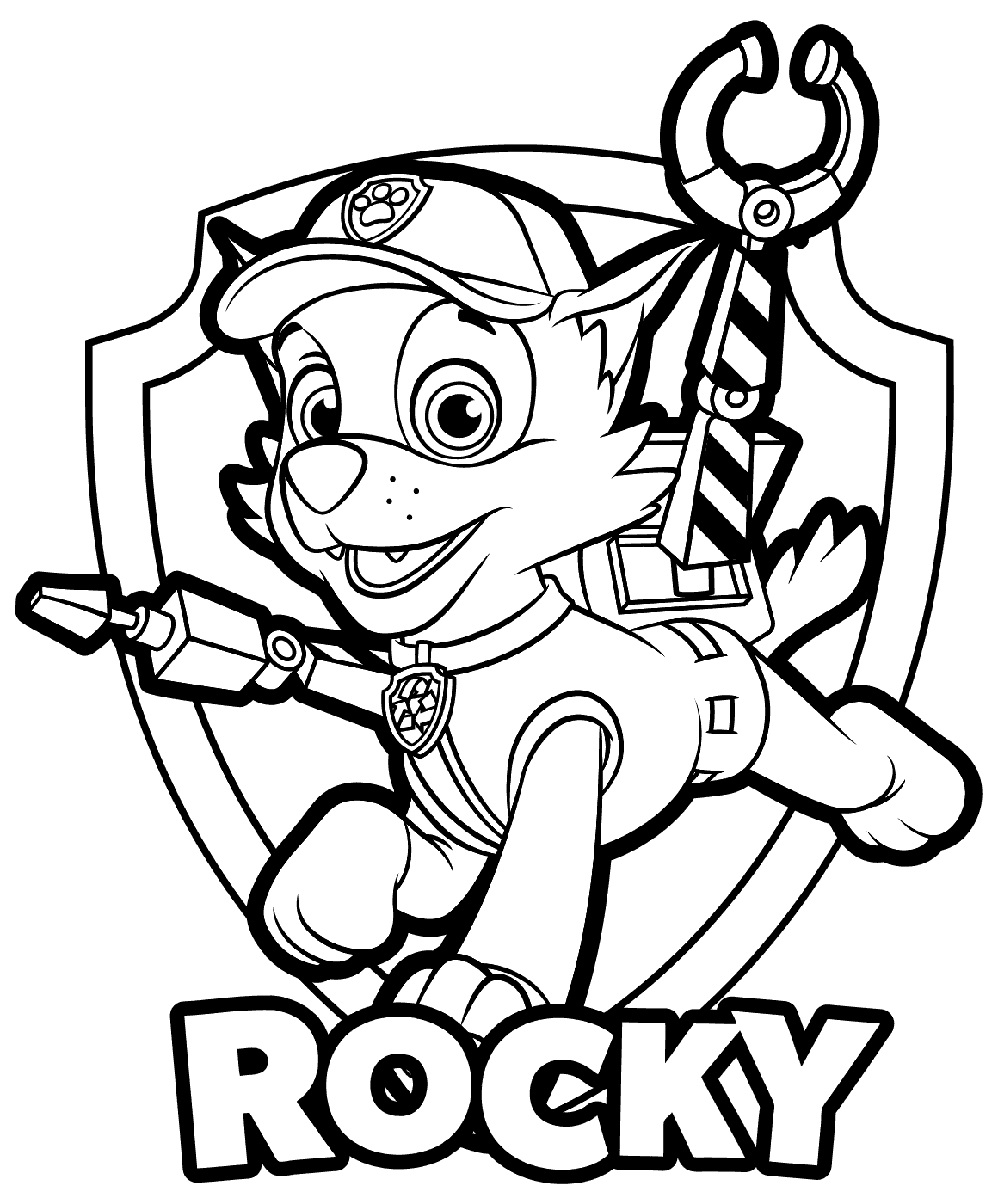 Paw Patrol Coloring Pages | Free download on ClipArtMag