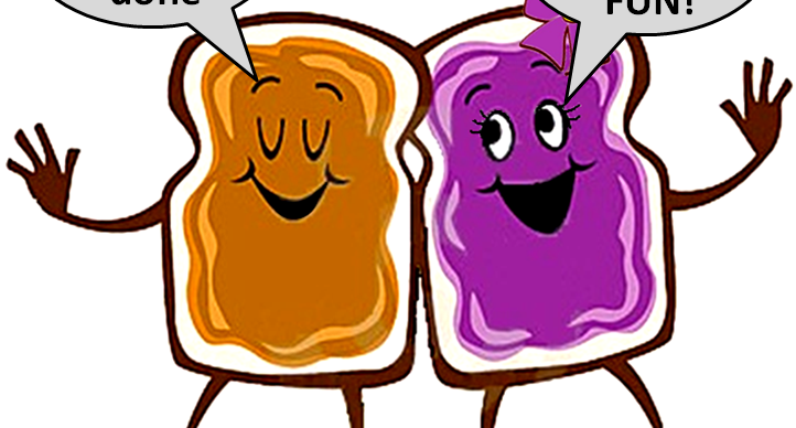 peanut butter and jelly clipart