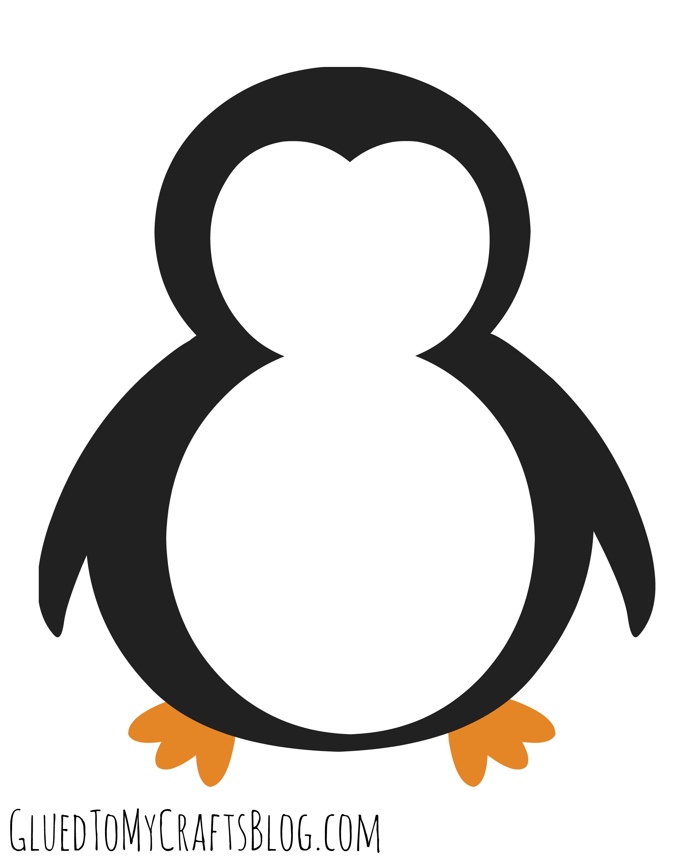 Penguin Template Free Printable Free Printable Templates
