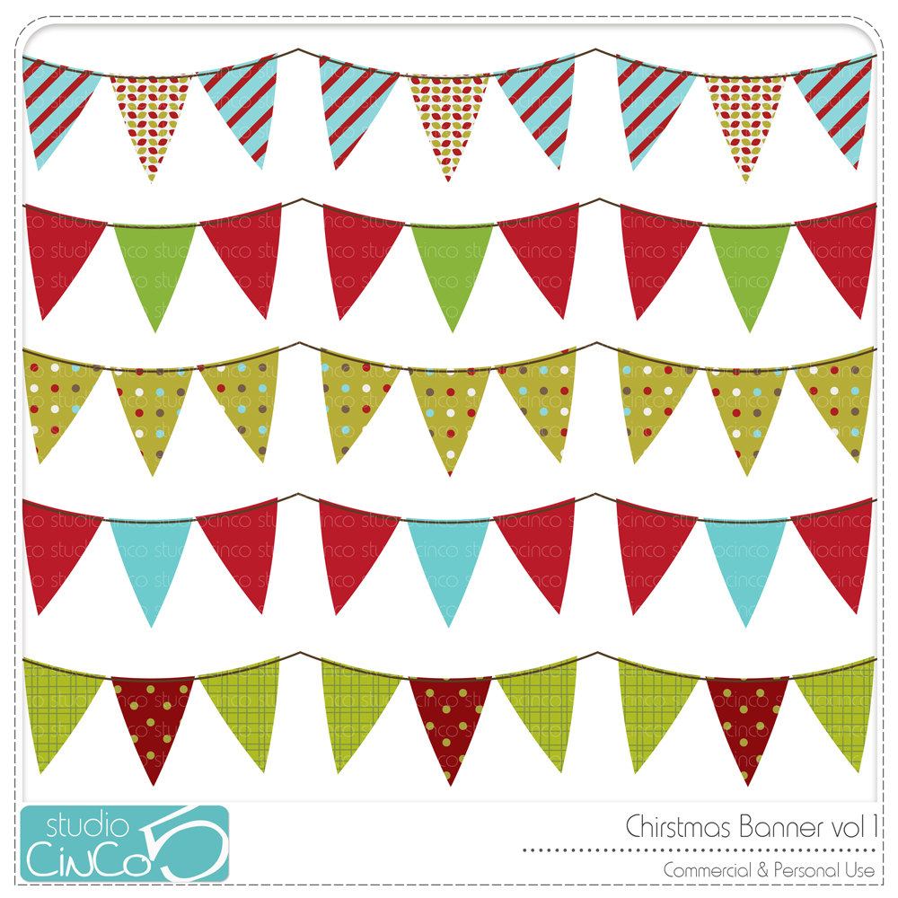 Pennant Banner Clipart Free download on ClipArtMag