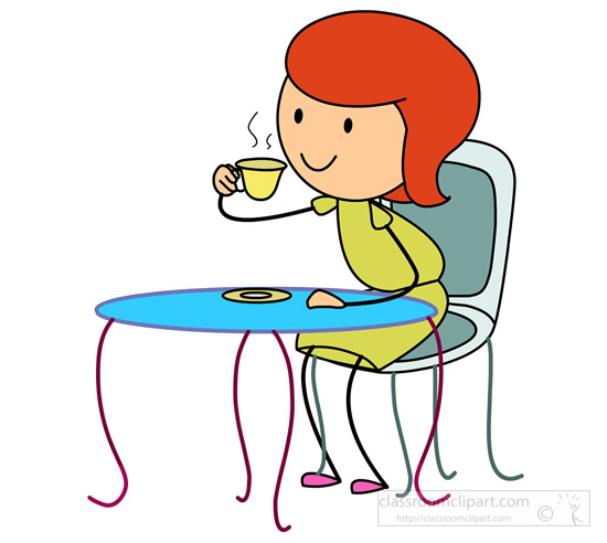 People Drinking Coffee Clipart | Free download on ClipArtMag