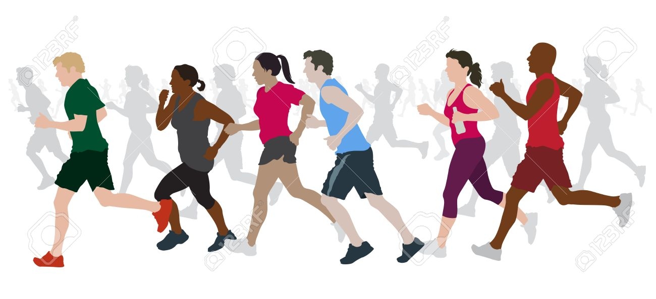 People Running Clipart Free download on ClipArtMag