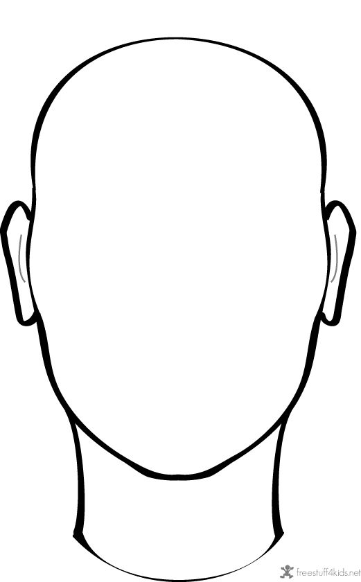Person Outline Printable Free download on ClipArtMag