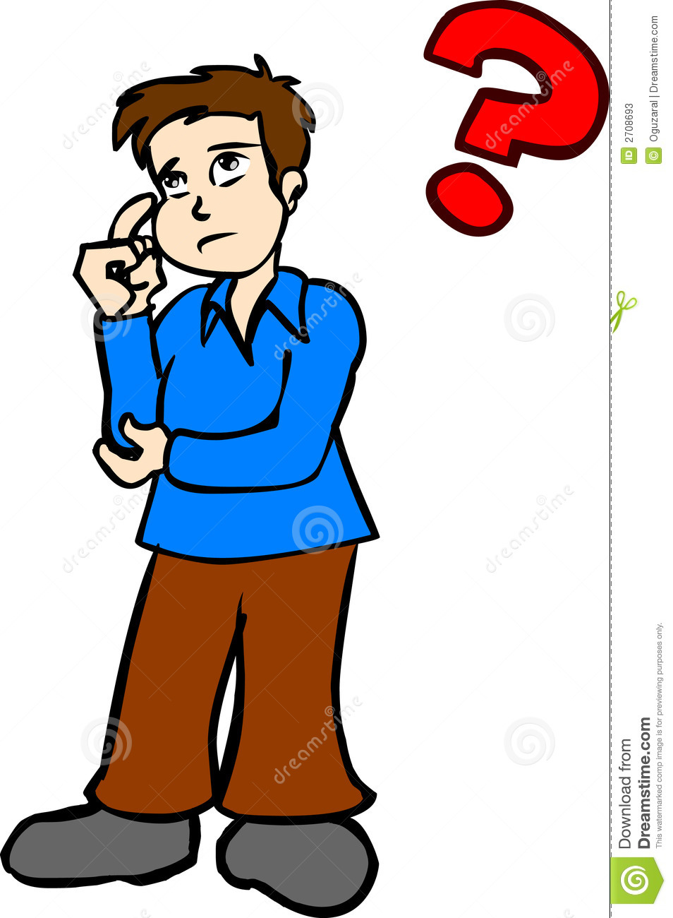 Person Thinking Cartoon Clipart | Free download on ClipArtMag