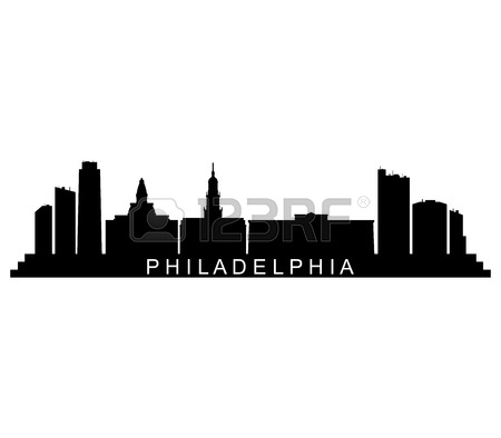 Philadelphia Skyline Outline | Free download on ClipArtMag