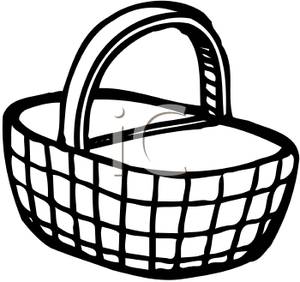 Picnic Basket Clipart Black And White | Free download on ClipArtMag