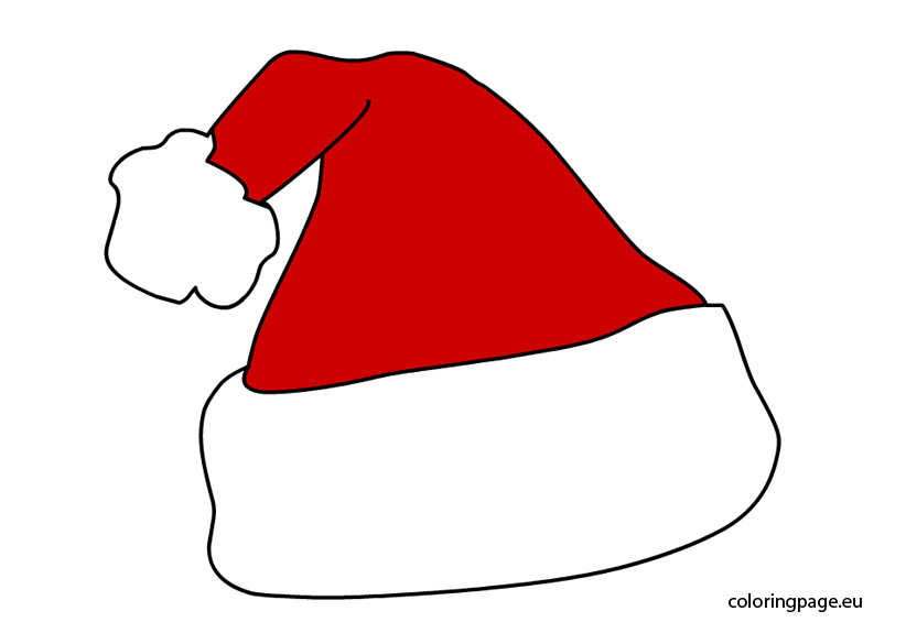 Picture Of Santa Hat Free download on ClipArtMag