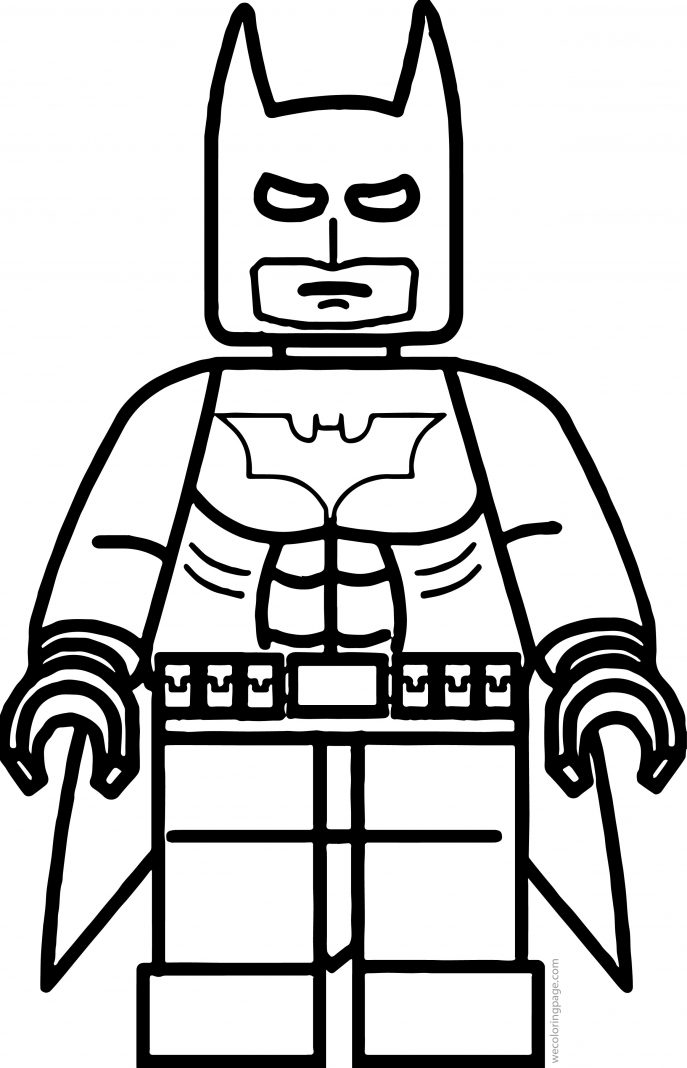 Pictures Of Batman To Color Free download on ClipArtMag