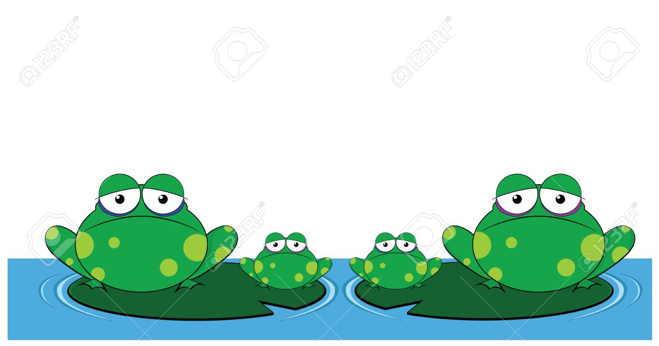 Pictures Of Frogs On Lily Pads | Free download on ClipArtMag