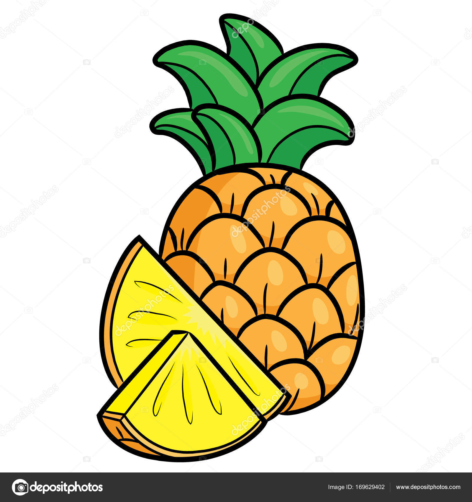 Pineapple Vector | Free download on ClipArtMag