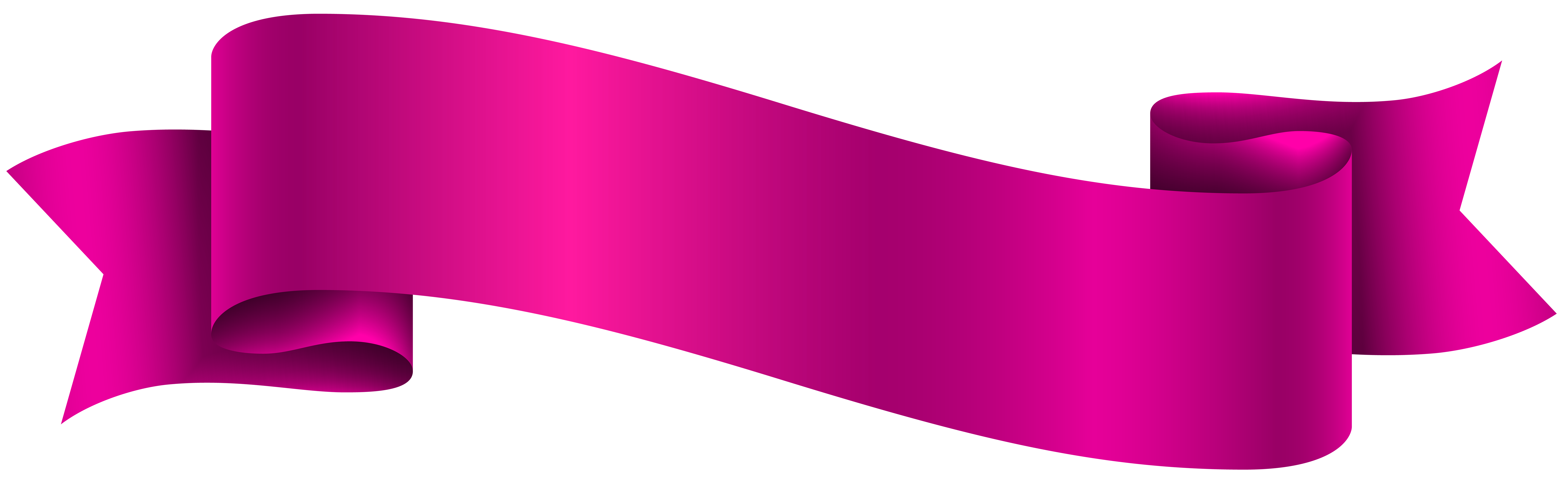 Transparent Background Pink Ribbon Banner Png : Purple ribbon euclidean