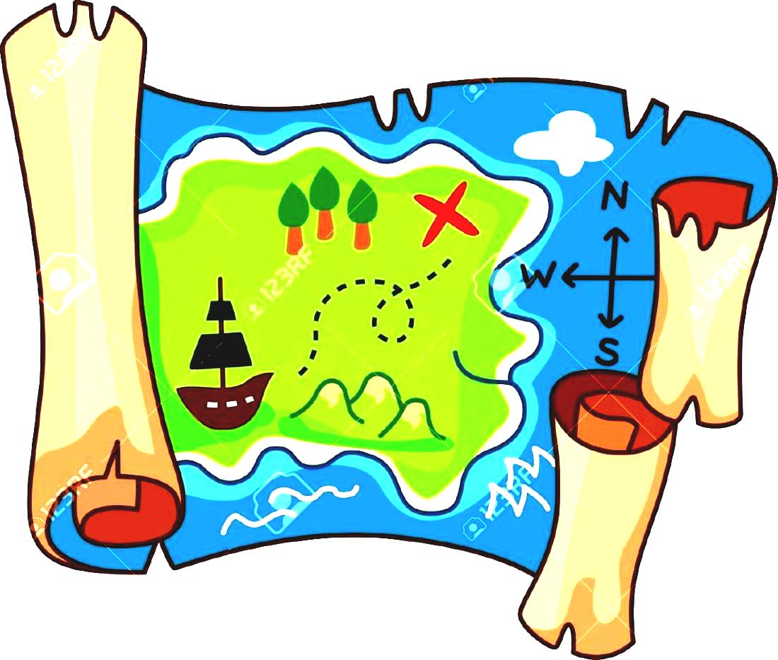 Pirate Map Clipart | Free download on ClipArtMag