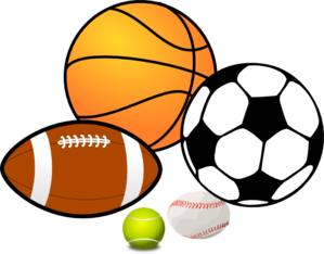 playing sports clipart