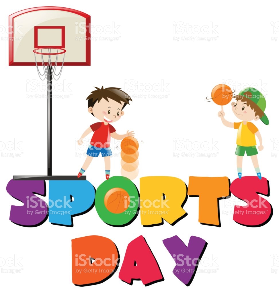 playing sports clipart