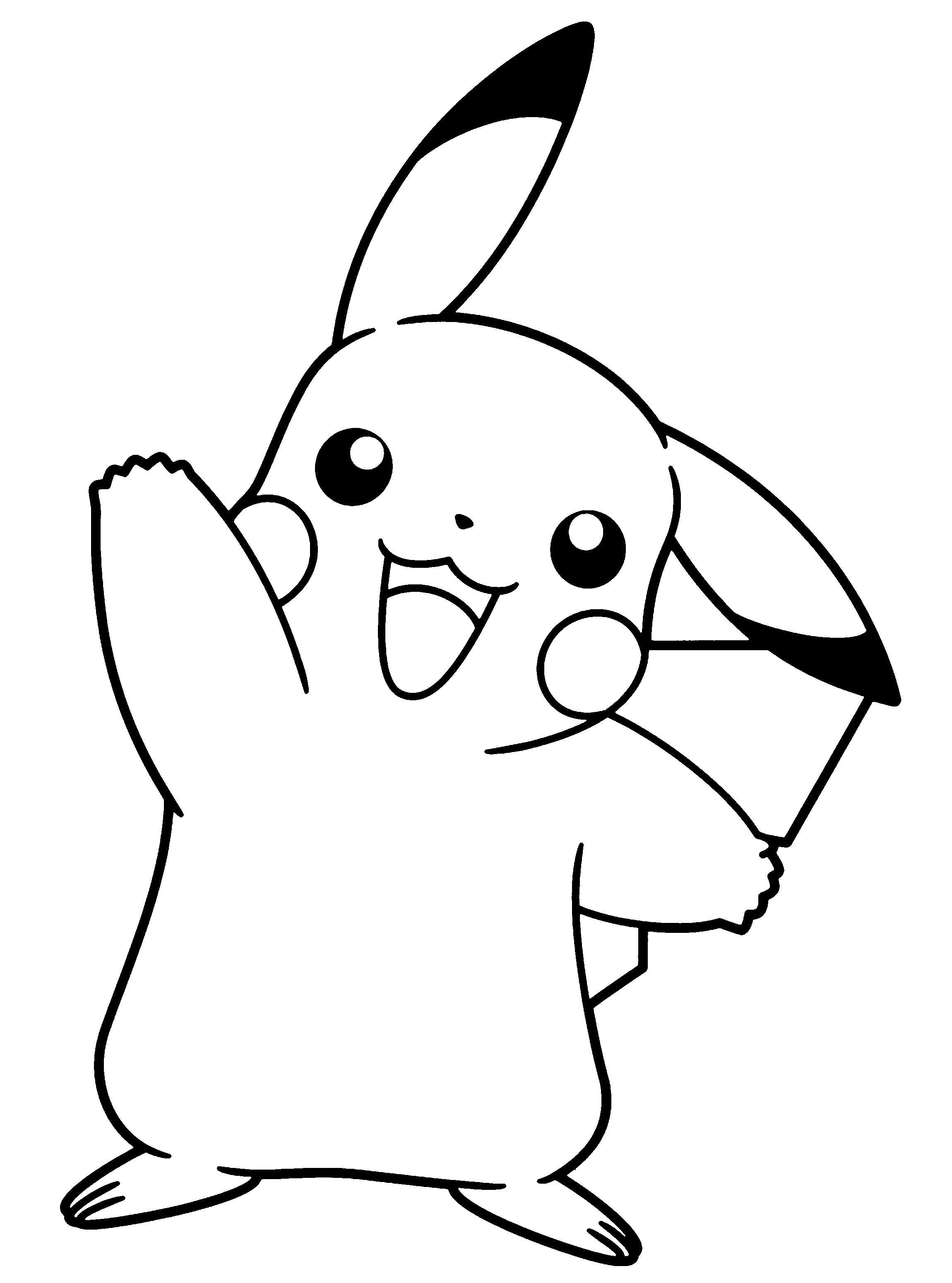 Pokemon Clipart Black And White Free download on ClipArtMag
