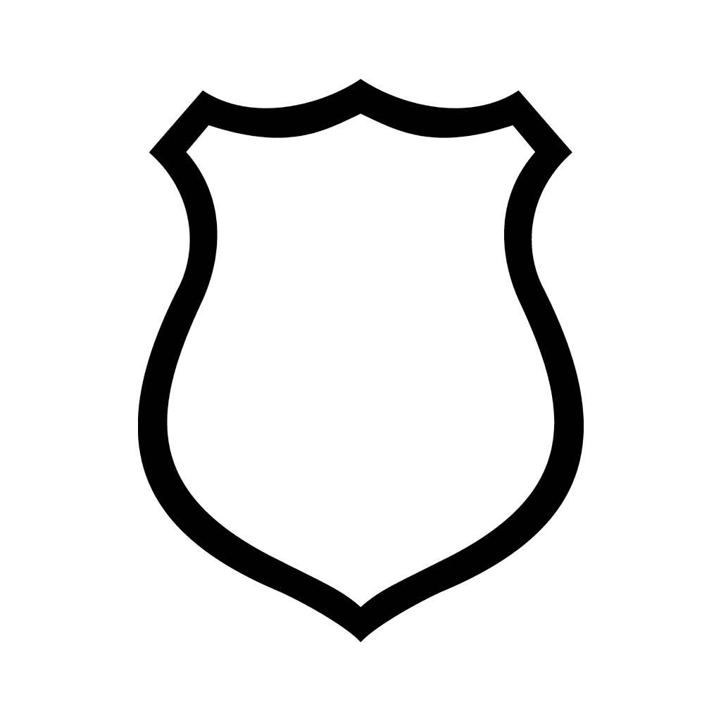 Police Badge Drawing | Free download on ClipArtMag