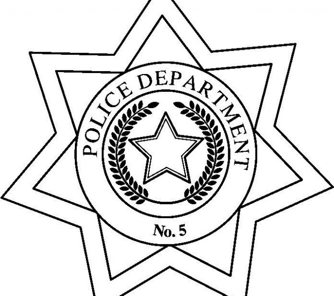 Police Badge Drawing | Free download on ClipArtMag
