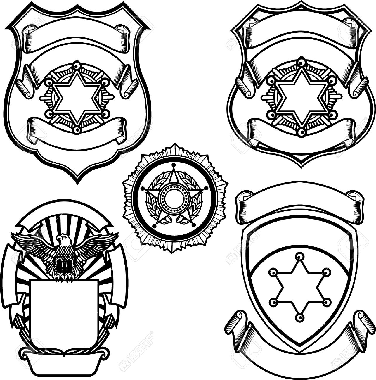 printable-police-badge-template