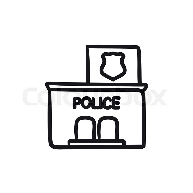 Police Station Clipart Black And White Free download on