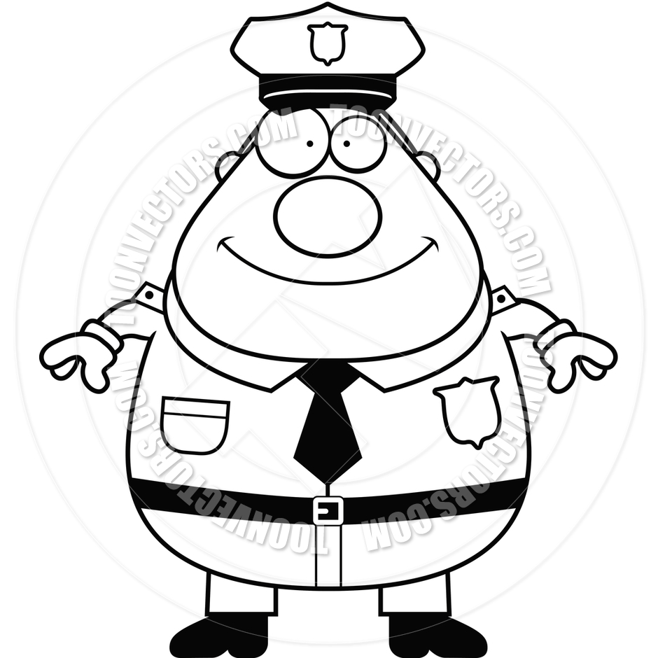 Policeman Clipart Black And White | Free download on ClipArtMag