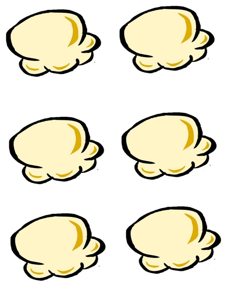 Popcorn Border Clipart Free download on ClipArtMag