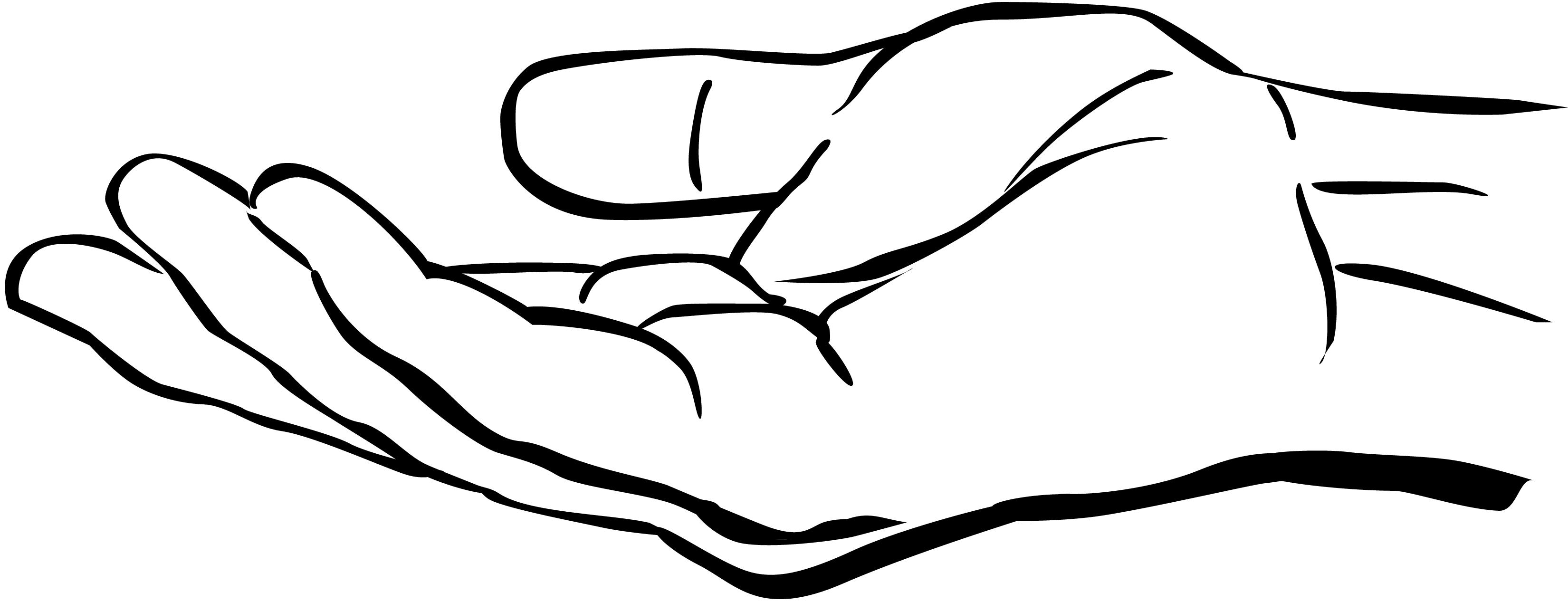 Prayer Hands Outline Free Download On ClipArtMag