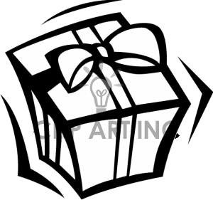 Present Clipart Black And White | Free download on ClipArtMag