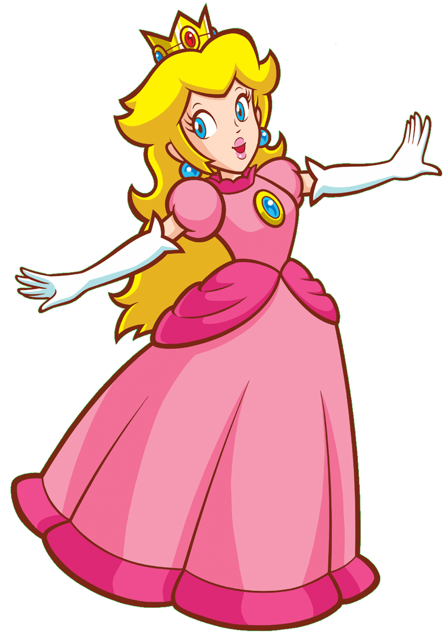 Princess Peach Clipart | Free download on ClipArtMag