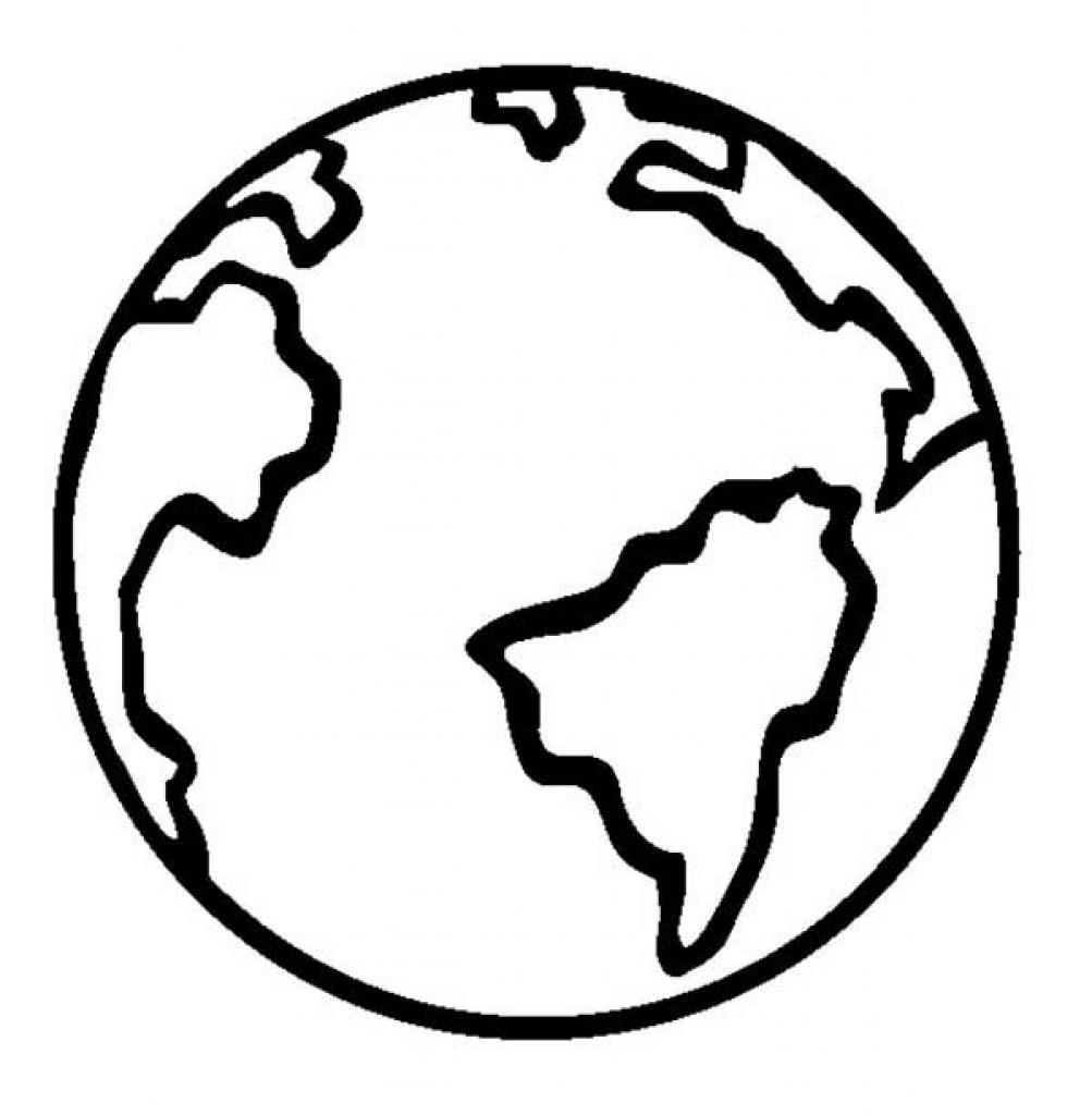 Printable Earth Coloring Pages Free download on ClipArtMag