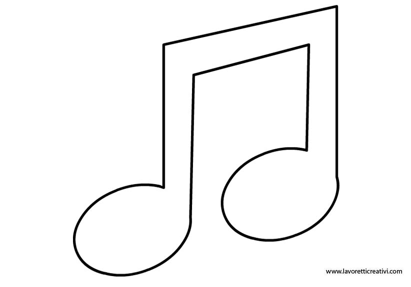 Printable Music Notes Free download on ClipArtMag