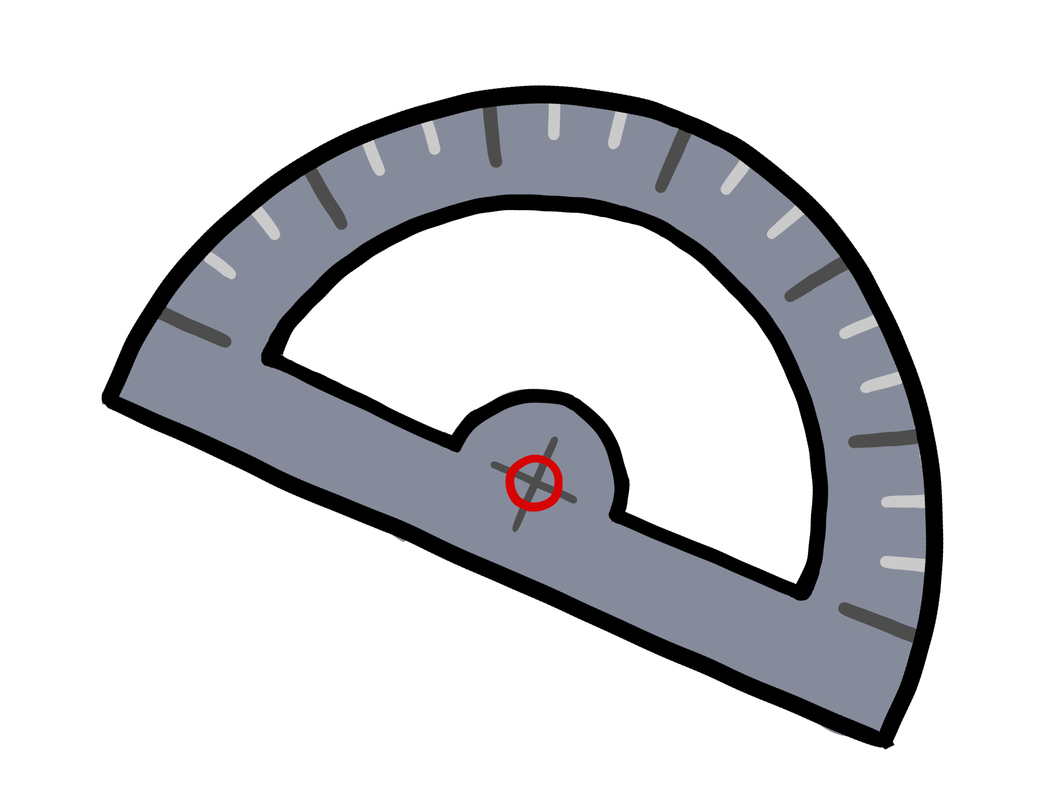 Protractor Actual Size Free download on ClipArtMag