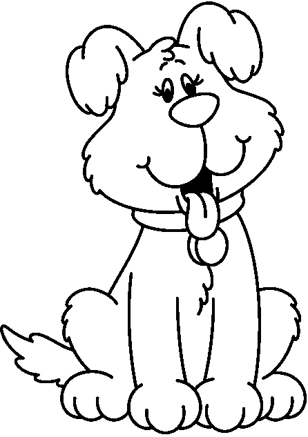Puppy Clipart Black And White | Free download on ClipArtMag