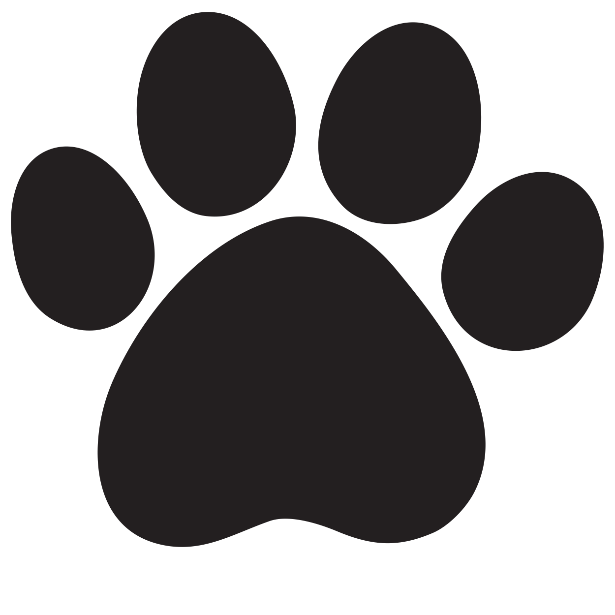 Puppy Paw Clipart Free download on ClipArtMag