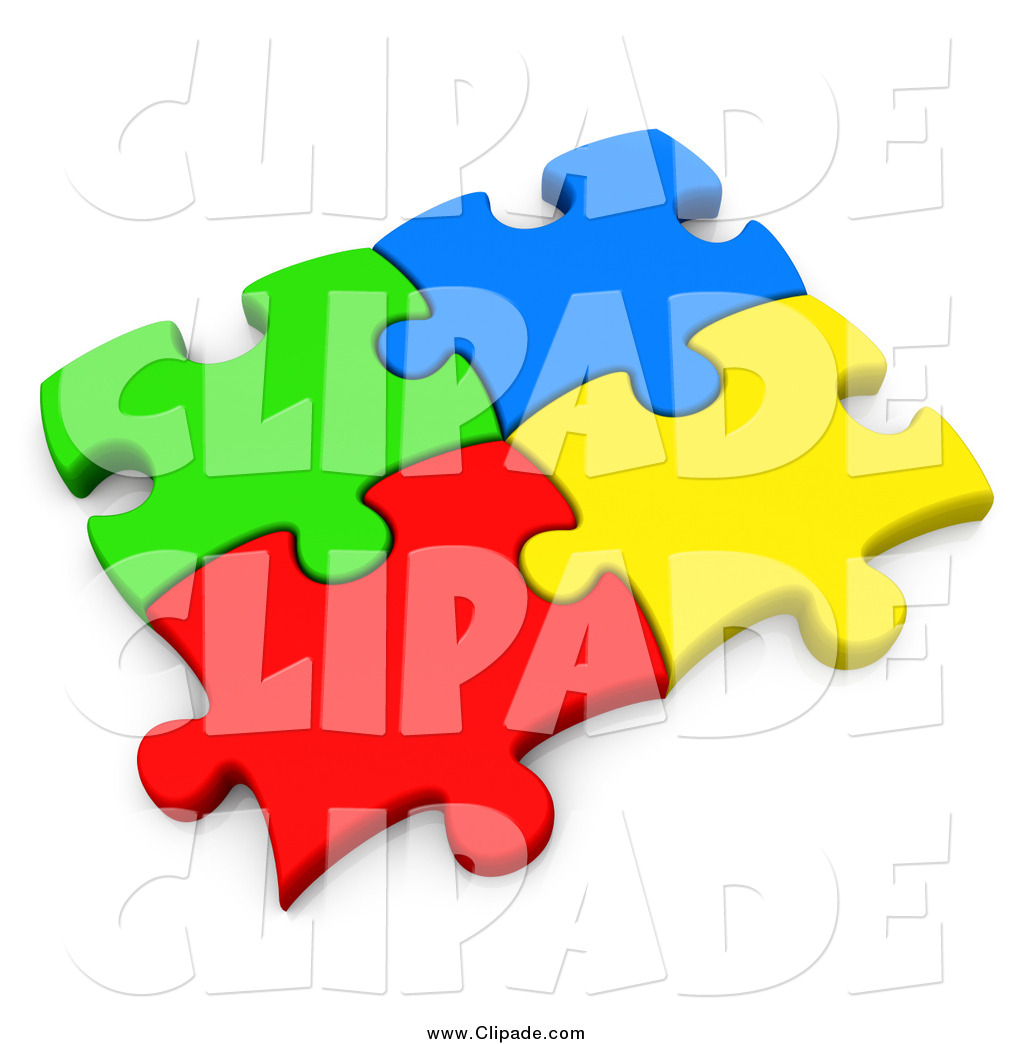 Puzzle Pieces Clipart Free download on ClipArtMag