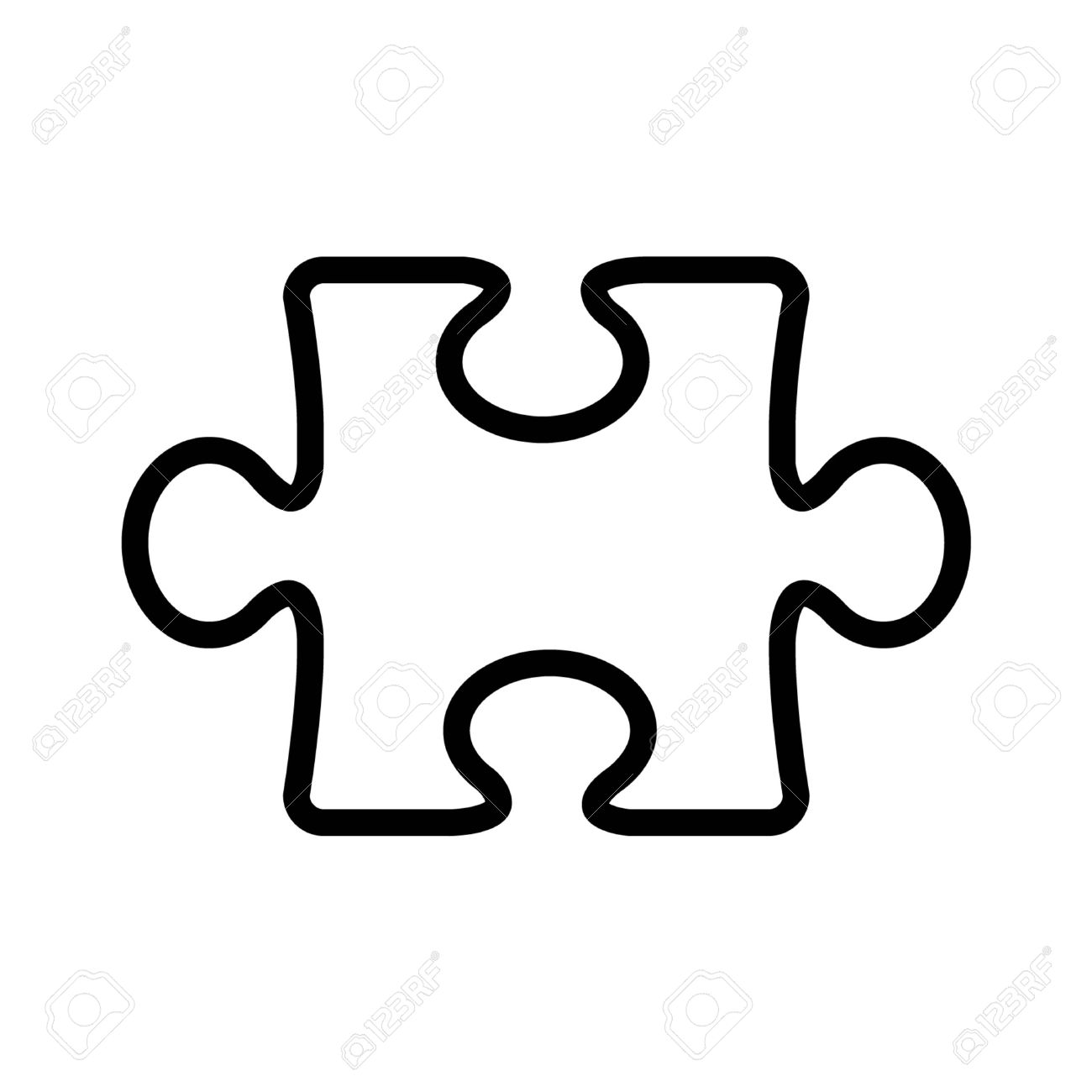 Puzzle Pieces Vector Clipart Free download on ClipArtMag