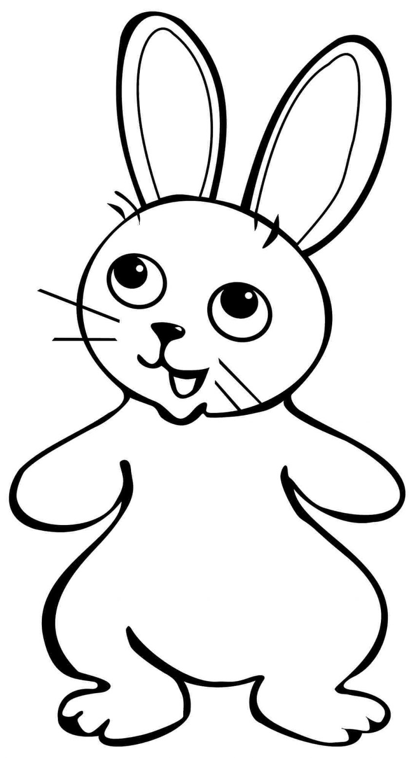 Rabbit Coloring Pages | Free download on ClipArtMag