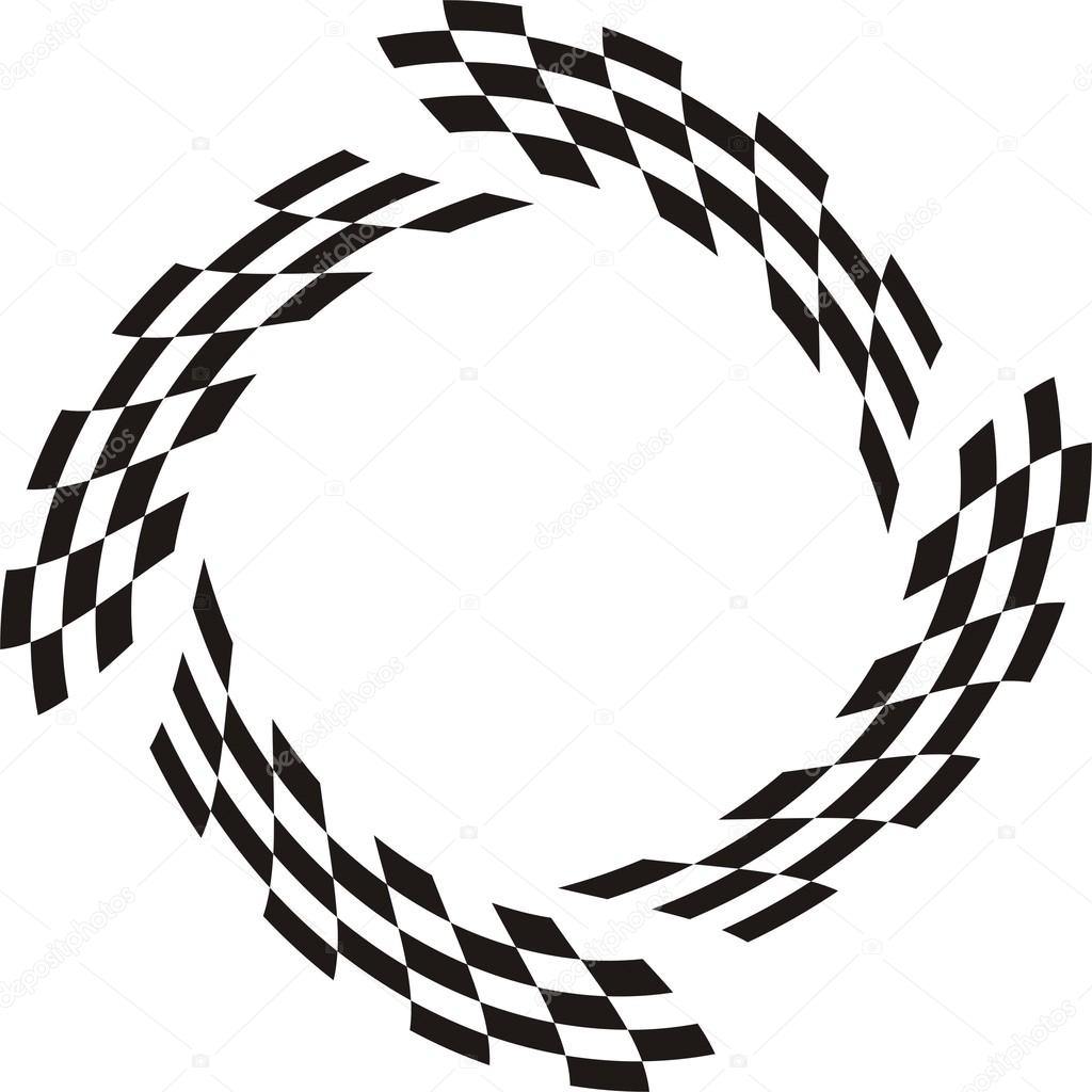 Racing Flags Clipart 