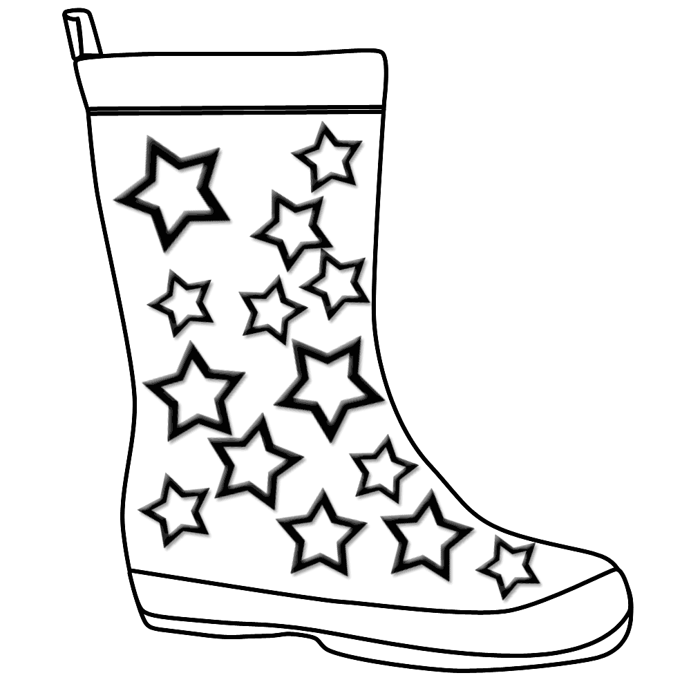 rain boots coloring page  free download on clipartmag