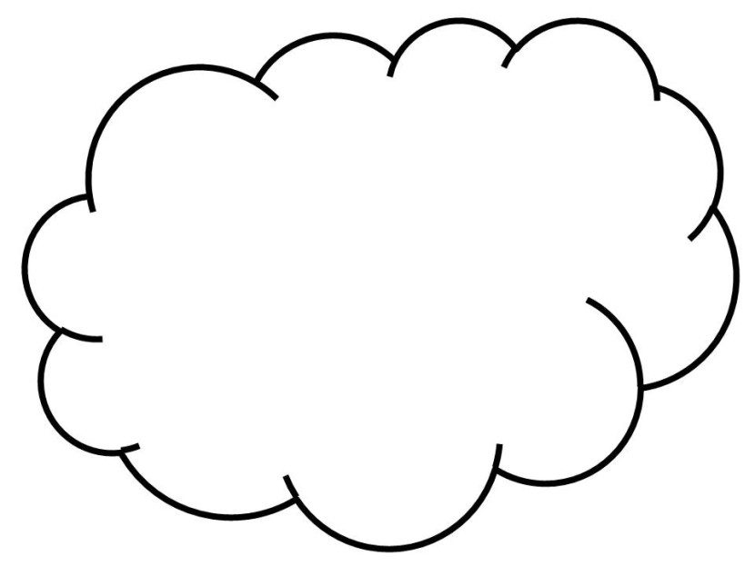 Rain Cloud Clipart Black And White | Free download on ClipArtMag