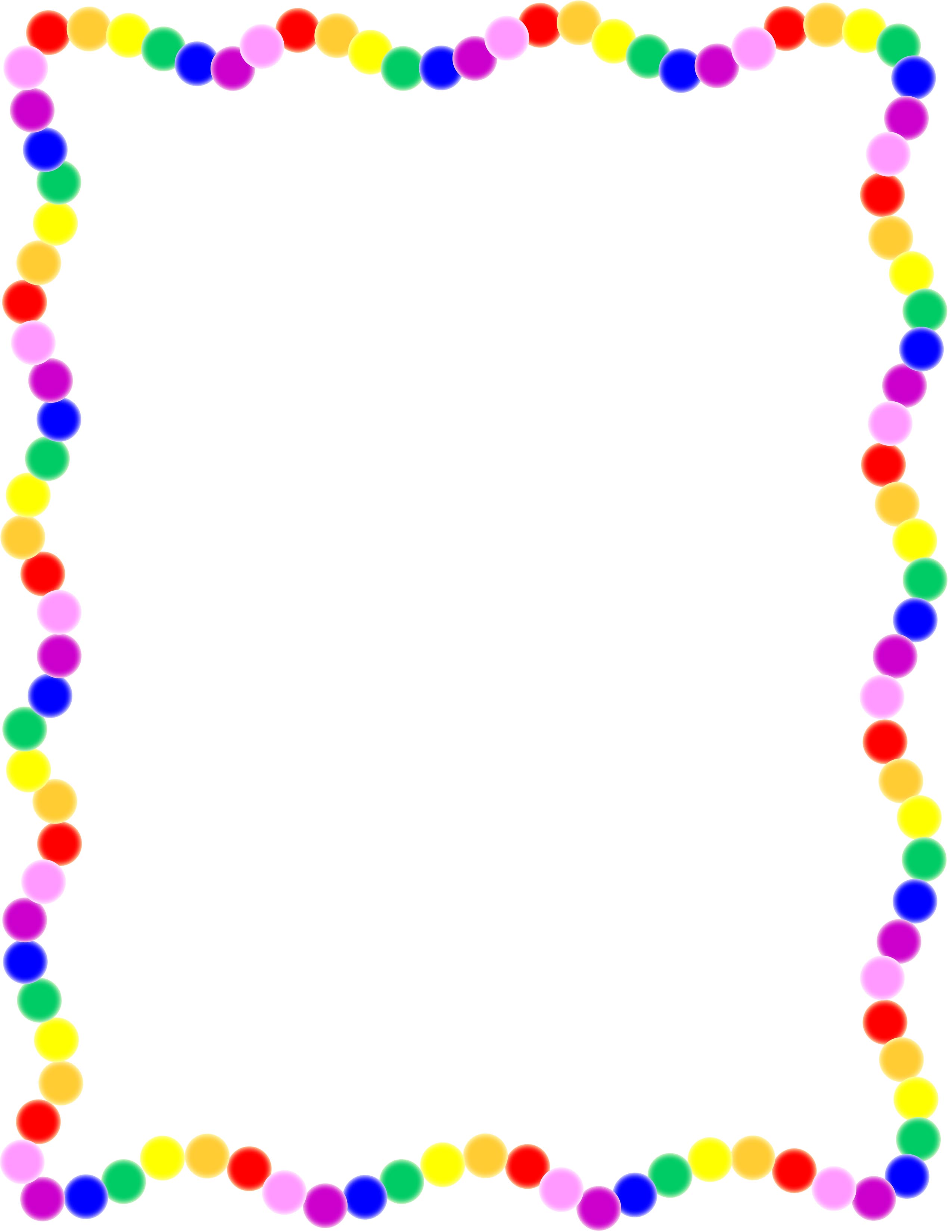 Rainbow Border Clipart Free download on ClipArtMag