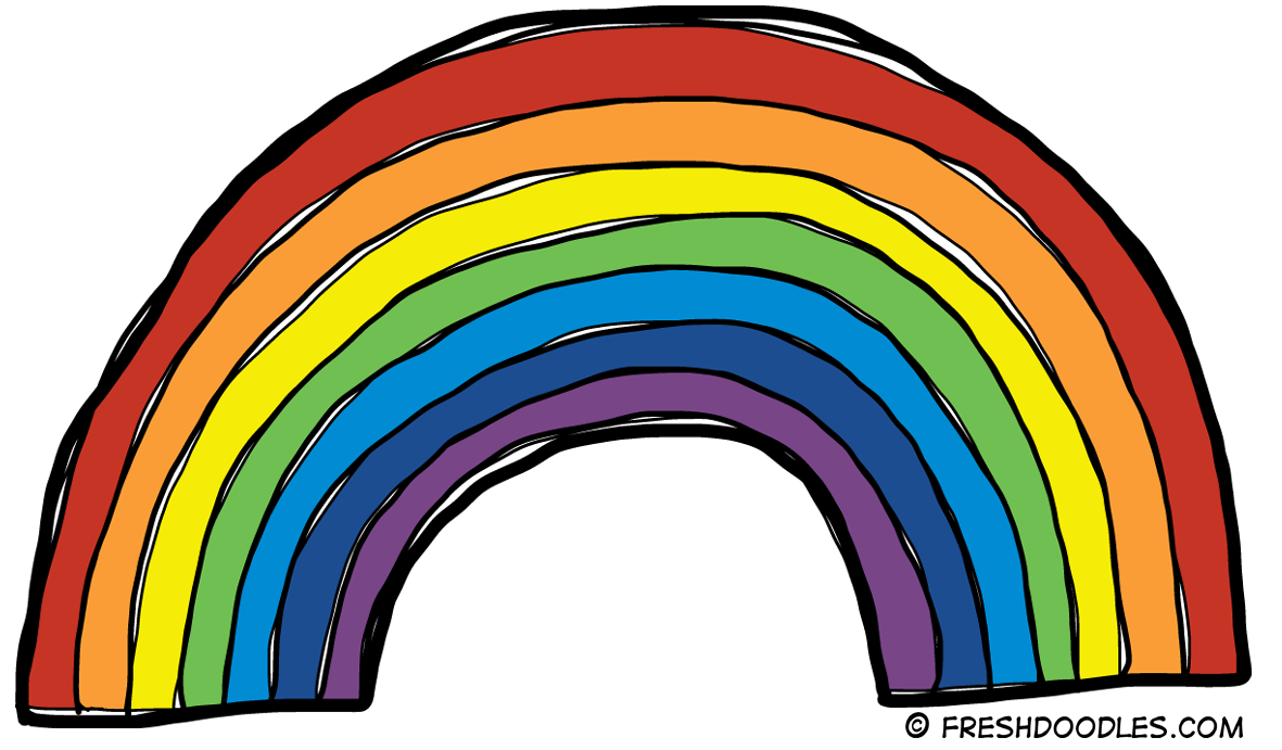 Rainbow Clipart For Kids Free Download On Clipartmag