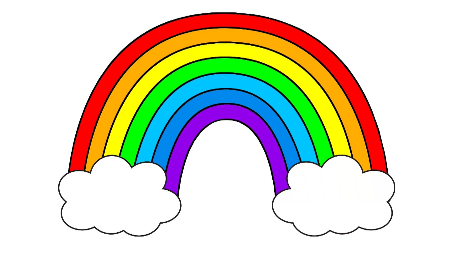 Rainbow Picture | Free download on ClipArtMag