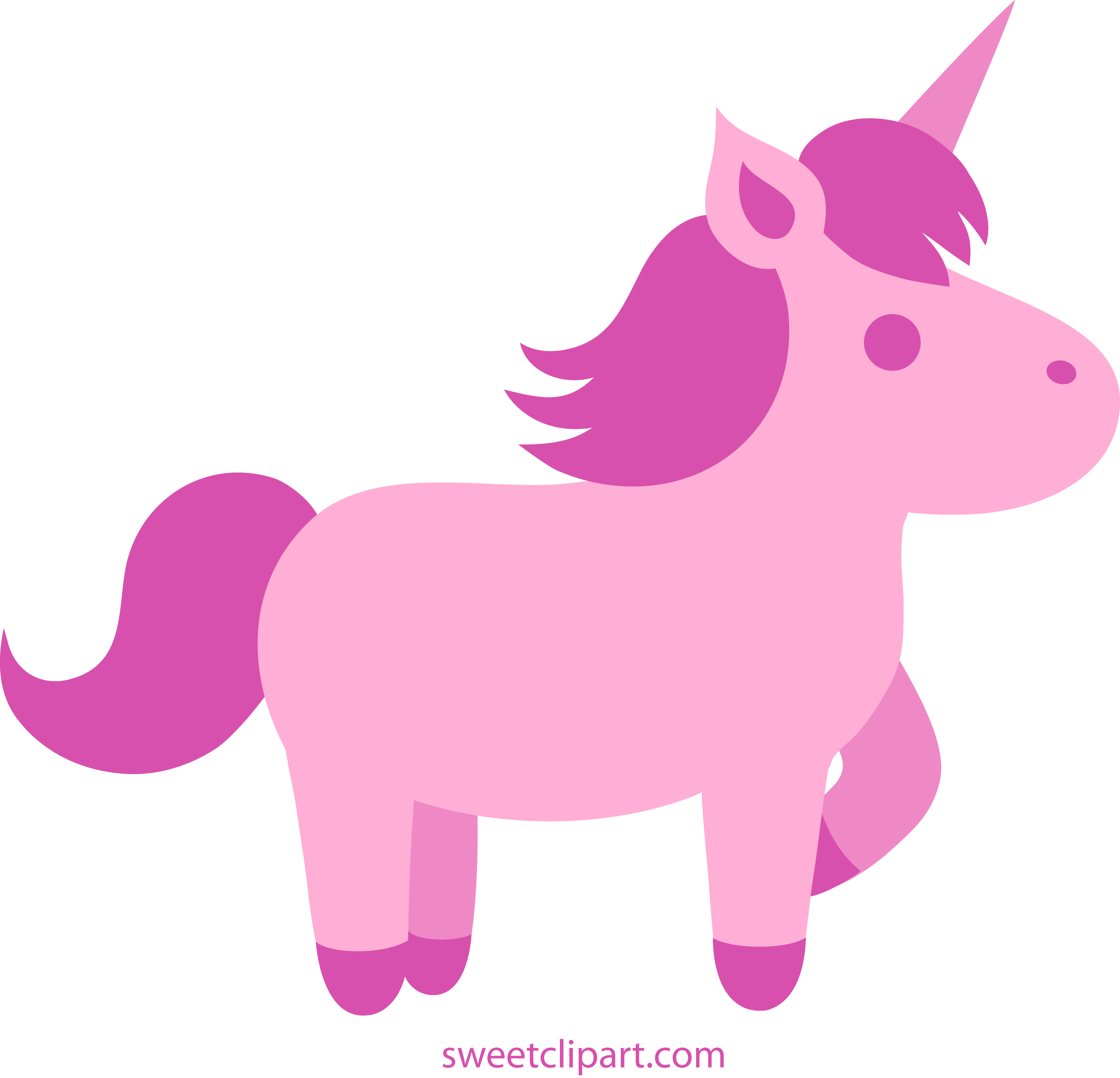 Rainbow Unicorn Clipart Free Download On Clipartmag