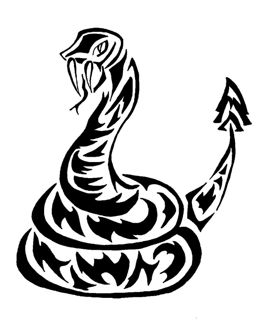 Rattlesnake Clipart Black And White | Free download on ClipArtMag