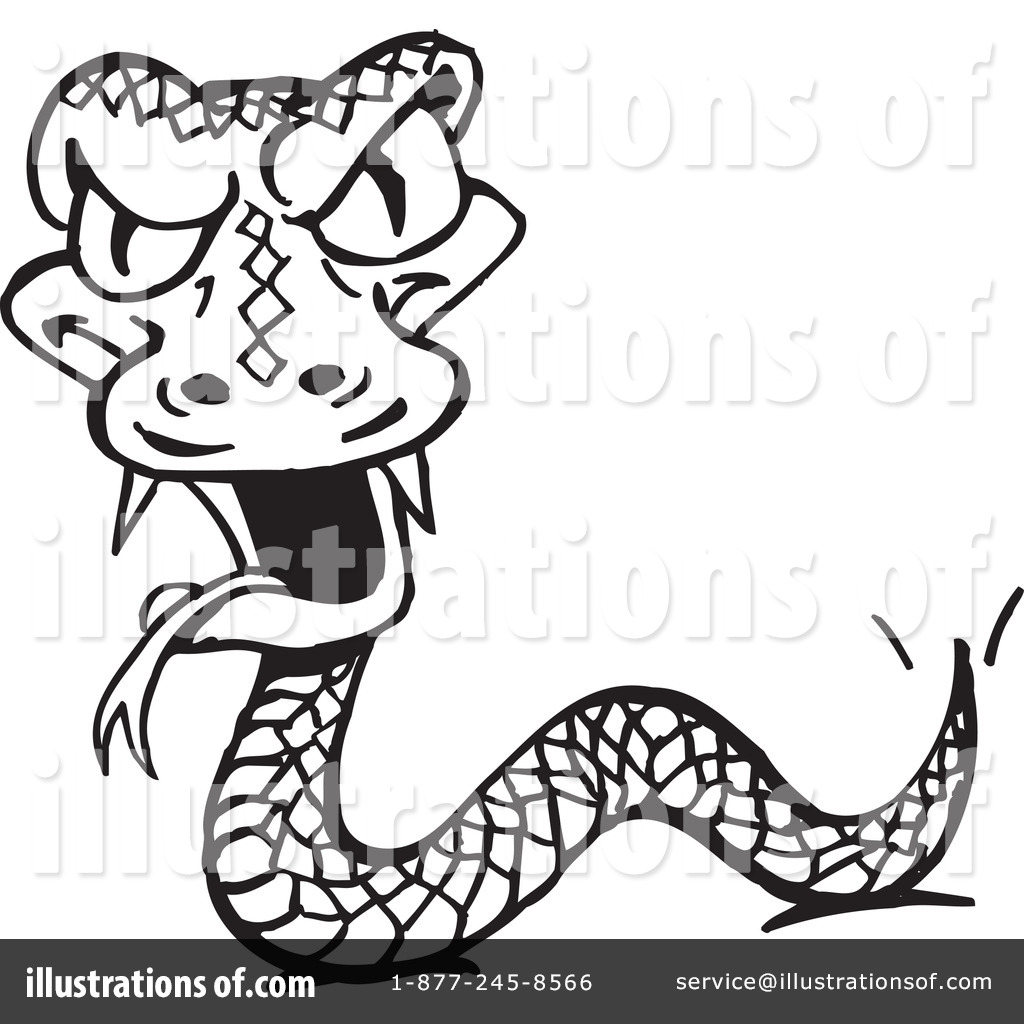 Rattlesnake Clipart Black And White | Free download on ClipArtMag