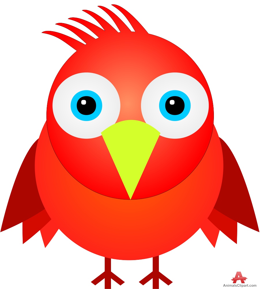 Red Bird Clipart | Free download on ClipArtMag