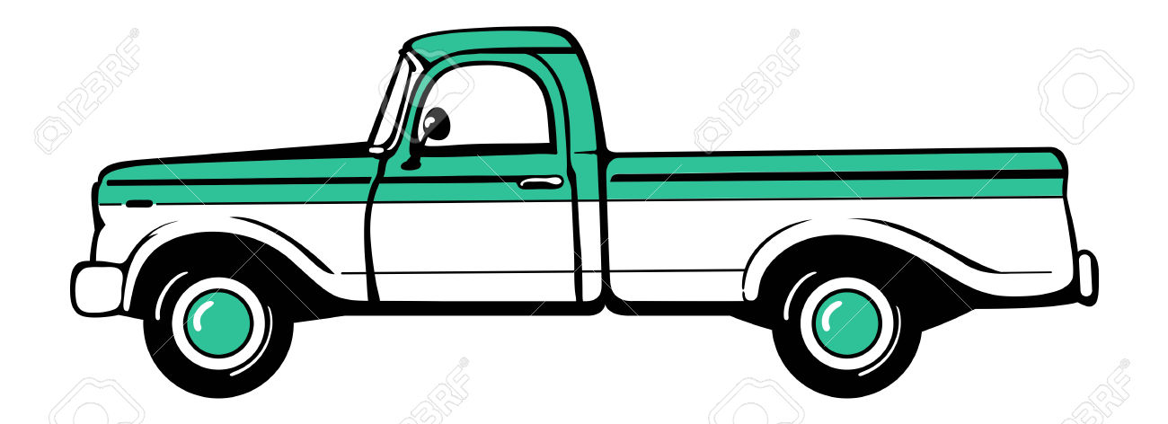 Red Pickup Truck Clipart | Free download on ClipArtMag