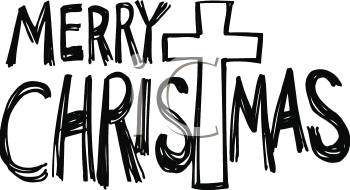 Religious Christmas Clipart Black And White | Free download on ClipArtMag