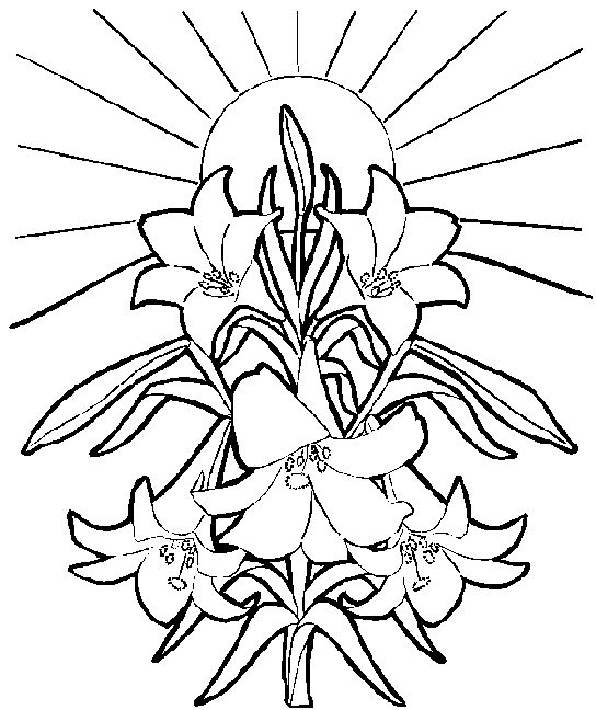 Religious Easter Clipart Black And White | Free download ...